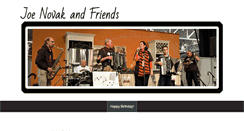 Desktop Screenshot of joenovakandfriends.com